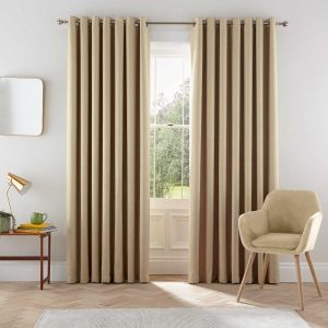Helena Springfield Eden Lined Curtains in Linen