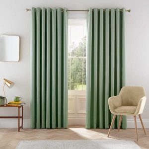Helena Springfield Eden Lined Curtains in Sage