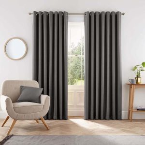 Helena Springfield Eden Lined Curtains in Charcoal