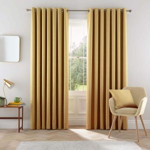 Helena Springfield Eden Lined Curtains in Chartreuse