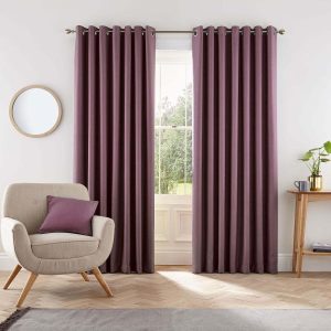 Helena Springfield Eden Lined Curtains in Grape